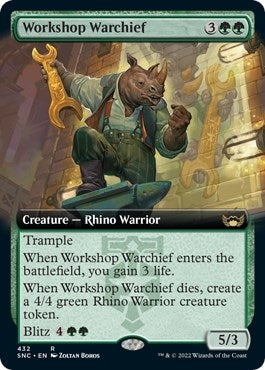 Workshop Warchief (Extended Art) (432) (Streets of New Capenna)