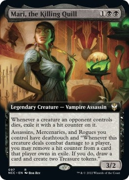 Mari, the Killing Quill (Extended Art) (97) (Streets of New Capenna)