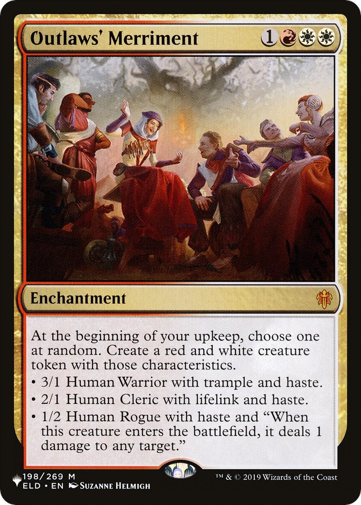 Outlaws' Merriment (198/269) (The List Reprints)