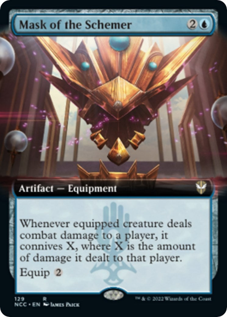 Mask of the Schemer (Extended Art) (129) (Streets of New Capenna)