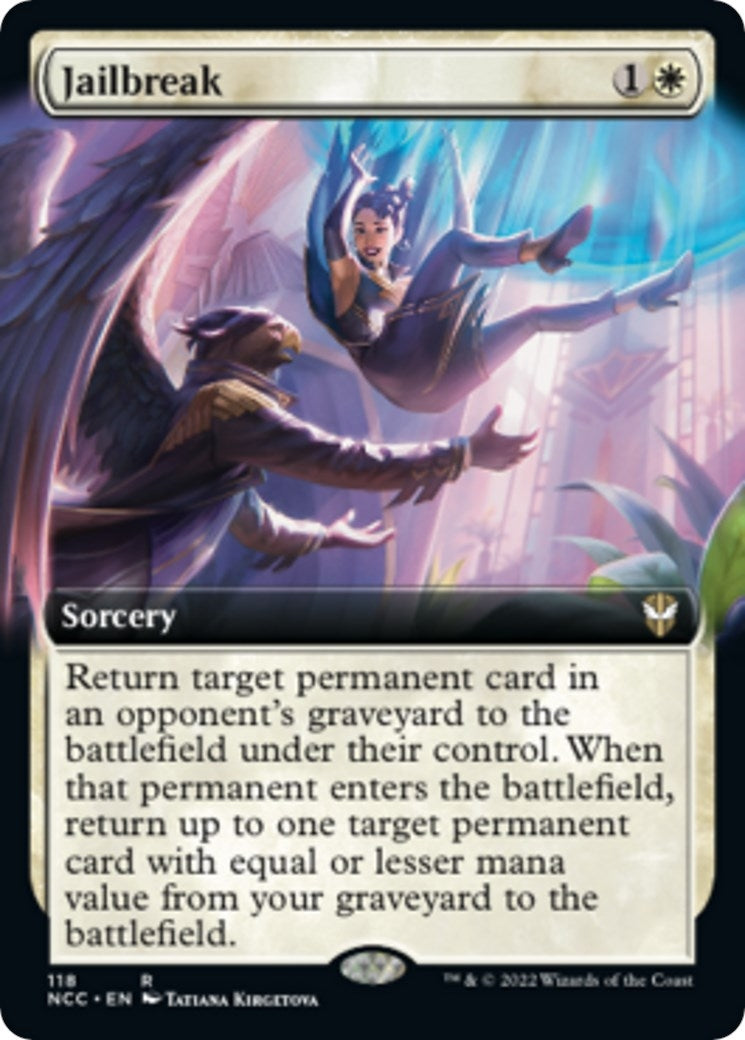 Jailbreak (Extended Art) (118) (Streets of New Capenna)