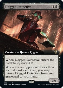 Dogged Detective (Extended Art) (136) (Streets of New Capenna)