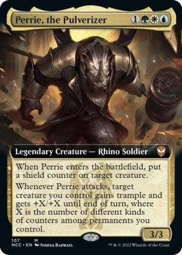 Perrie, the Pulverizer (Extended Art) (107) (Streets of New Capenna)