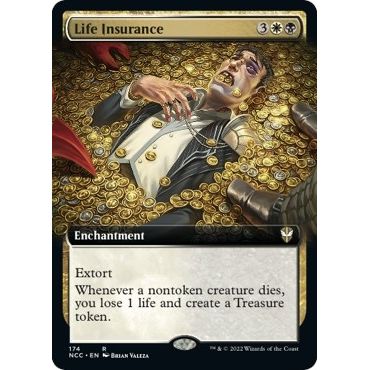 Life Insurance (Extended Art) (174) (Streets of New Capenna) - PokeBox USA