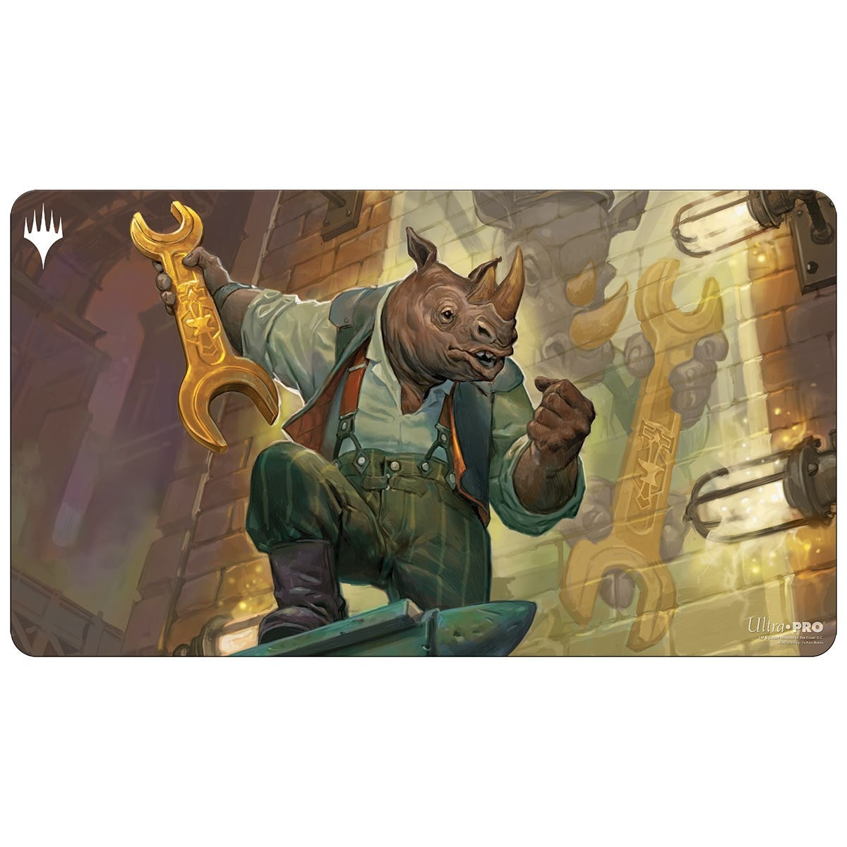 Image for Commander Streets of New Capenna Playmat Workshop Warchief (G) for Magic: The Gathering - Playmats