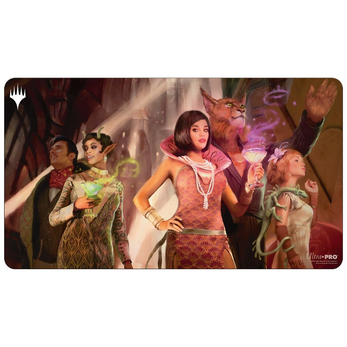 Image for Streets of New Capenna Playmat Cabaretti Ascendancy (V4) for Magic: The Gathering - Playmats