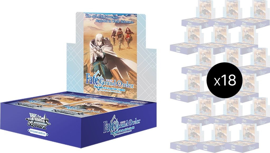Image for Fate/Grand Order THE MOVIE Divine Realm of the Round Table: Camelot Booster Box Case - Weiss Schwarz