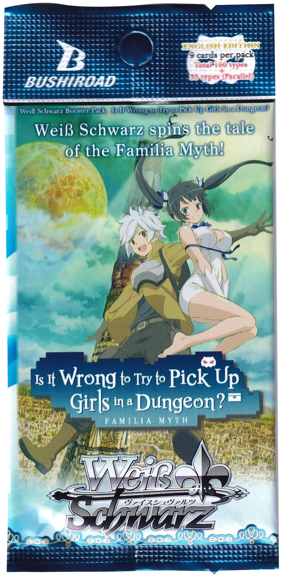 Image for Is it Wrong to Try to Pick Up Girls in a Dungeon? Booster Pack - Weiss Schwarz