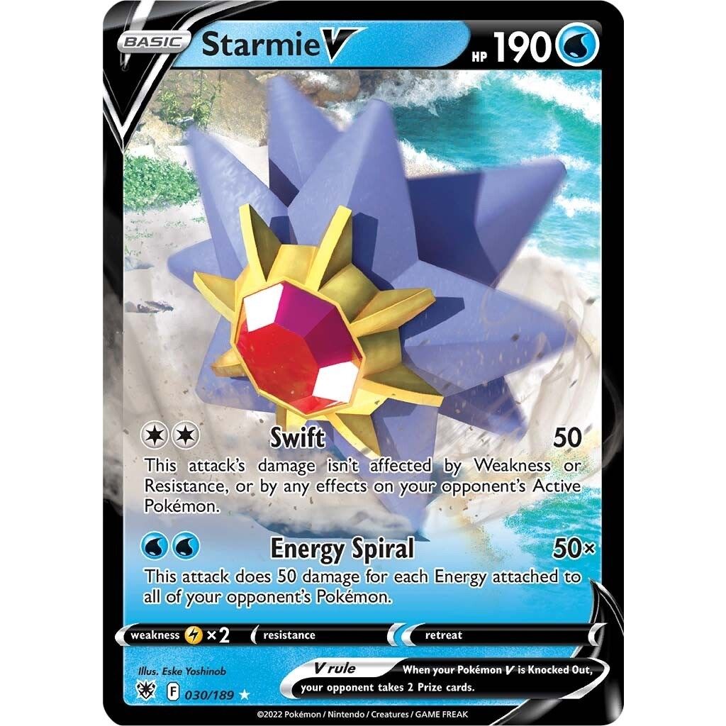 Starmie V (030/189) (SWSH10: Astral Radiance) - PokeBox USA