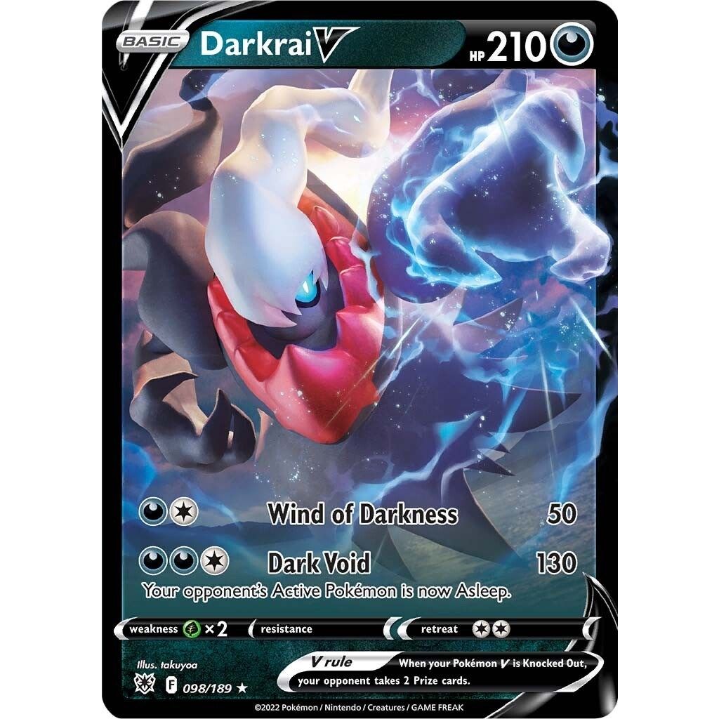 Darkrai V (098/189) (SWSH10: Astral Radiance) - PokeBox USA