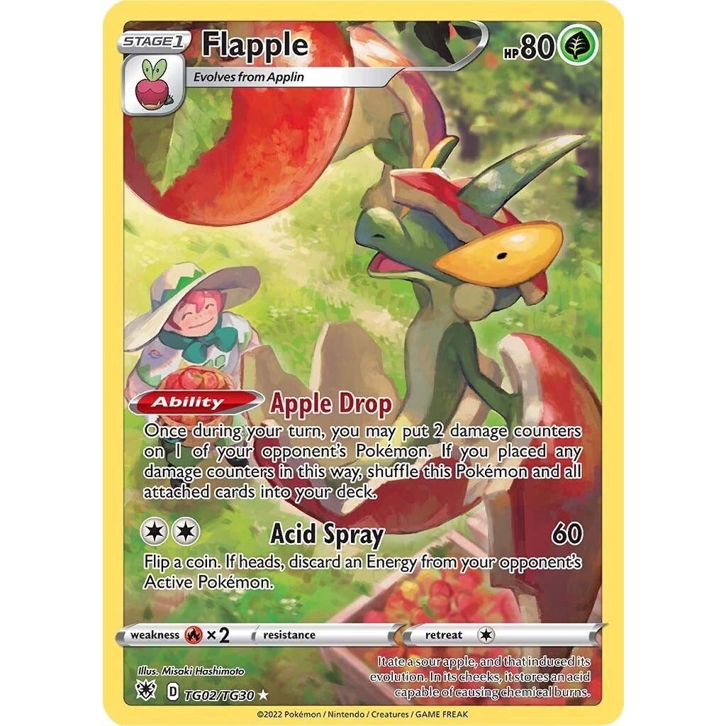 Flapple (TG02/TG30) (SWSH10: Astral Radiance Trainer Gallery) - PokeBox USA