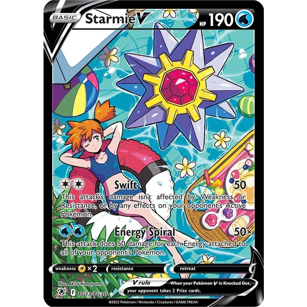 Starmie V (TG13/TG30) (SWSH10: Astral Radiance Trainer Gallery) - PokeBox USA