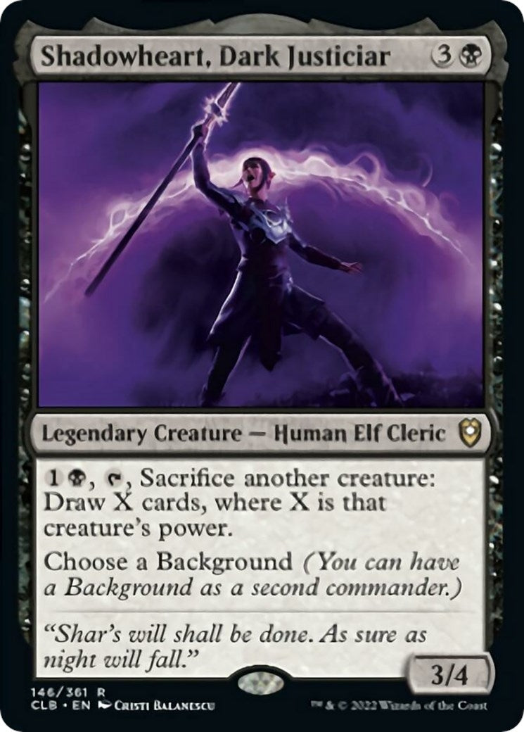 Shadowheart, Dark Justiciar (146) (Commander Legends: Battle for Baldur's Gate) - PokeBox USA