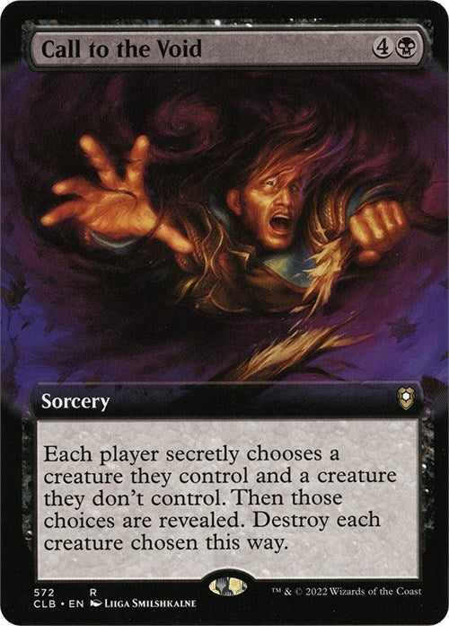 Call to the Void (Extended Art) (572) (Commander Legends: Battle for Baldur's Gate)
