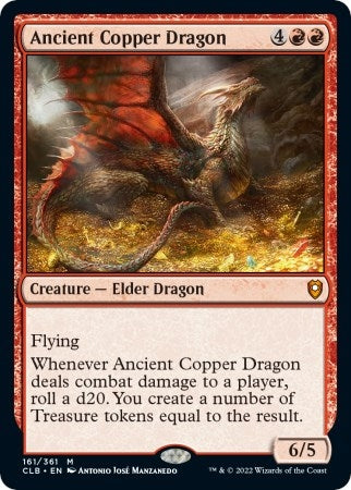 Ancient Copper Dragon (161) (Commander Legends: Battle for Baldur's Gate)