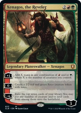 Xenagos, the Reveler (853) (Commander Legends: Battle for Baldur's Gate) - PokeBox USA