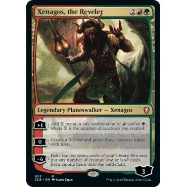 Xenagos, the Reveler (853) (Commander Legends: Battle for Baldur's Gate) - PokeBox USA