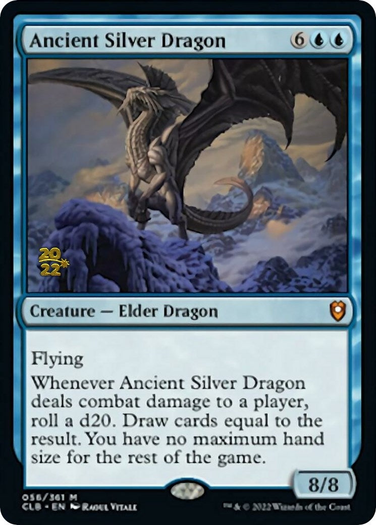 Ancient Silver Dragon (56) (Prerelease Cards)