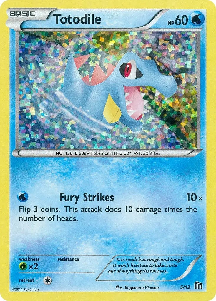 Image for Totodile (005/012) (McDonald's Promos 2016) (M16) - Pokemon