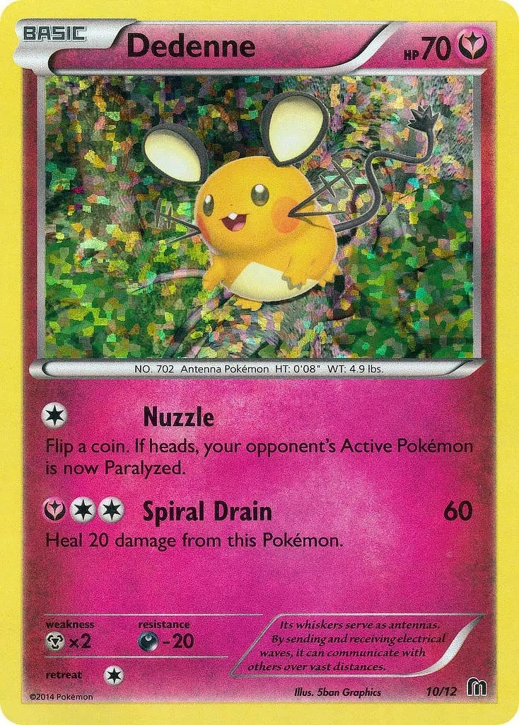 Image for Dedenne (010/012) (McDonald's Promos 2016) (M16) - Pokemon