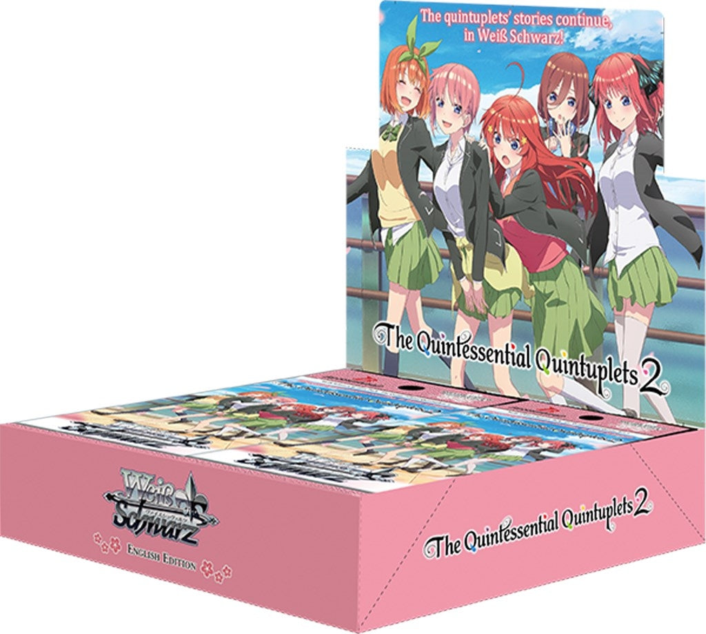Image for The Quintessential Quintuplets 2 Booster Box - Weiss Schwarz