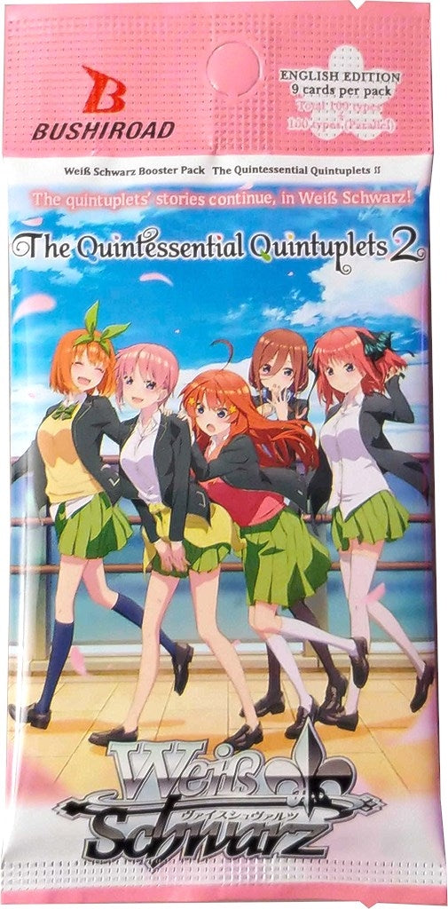Image for The Quintessential Quintuplets 2 Booster Pack - Weiss Schwarz