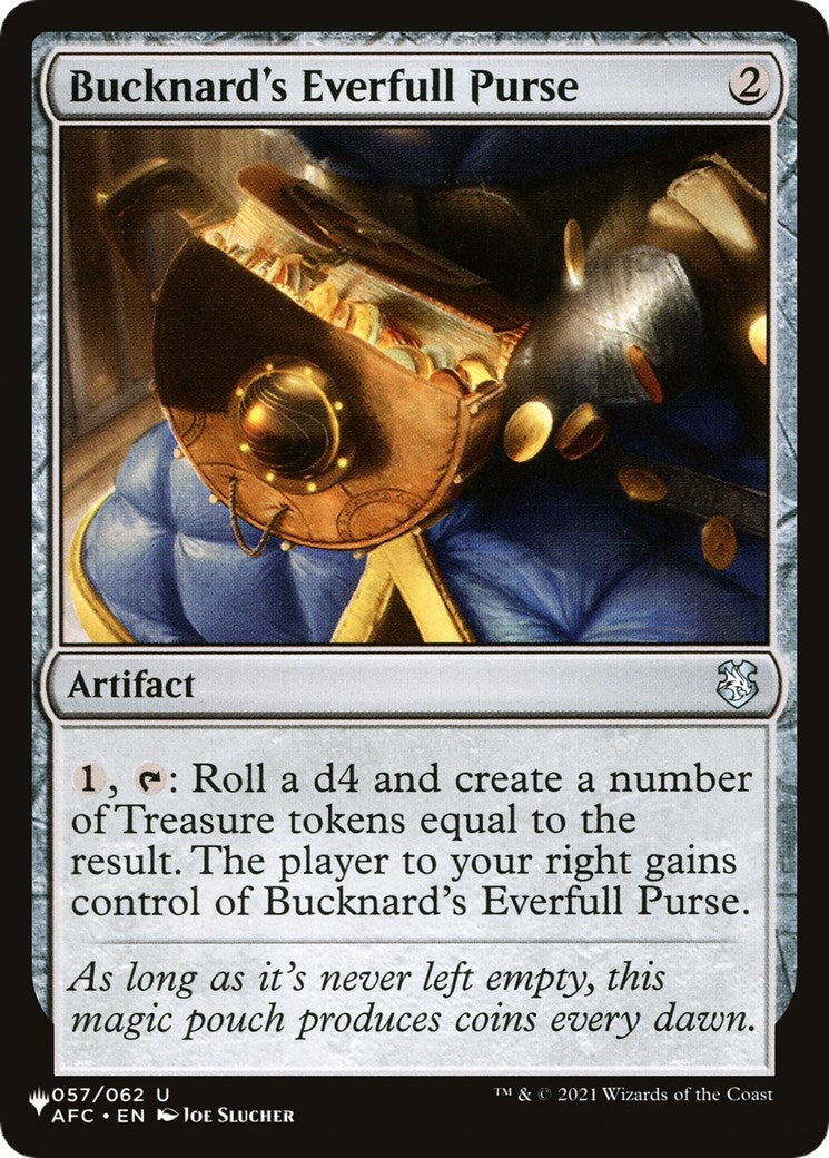 Bucknard's Everfull Purse (057/062) (The List Reprints)