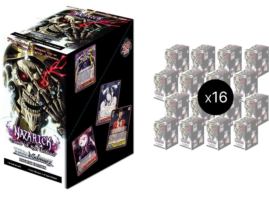 Image for Nazarick: Tomb of the Undead Booster Box Case [1st Edition] - Weiss Schwarz