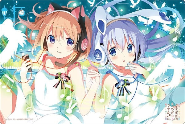 Image for Bushiroad Rubber Mat Collection V2 Vol.290 Is the order a rabbit? BLOOM - Cocoa & Chino - Playmats