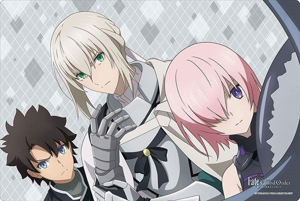 Image for Bushiroad Rubber Mat Collection V2 Vol.307 Fate/Grand Order Divine Realm of Round Table: Camelot - Ritsuka, Bedivere, Mash - Playmats