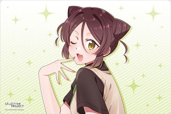 Image for Bushiroad Rubber Mat Collection V2 Vol.350: "Selection Project" - Shiori Yamaga - Playmats