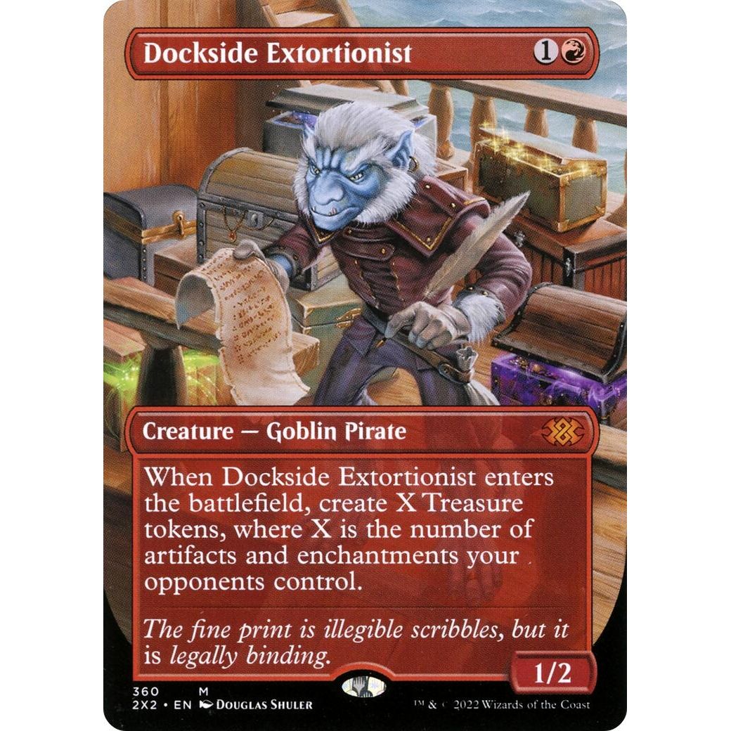 Dockside Extortionist (Borderless) (360) (Double Masters 2022) - PokeBox USA