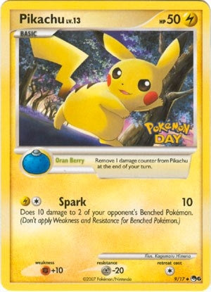 Image for Pikachu (Pokemon Day Stamped) (009/017) (POP Series 6) (POP) - Pokemon