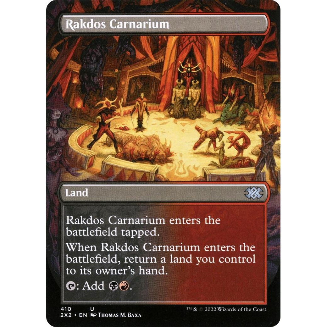 Rakdos Carnarium (Borderless) (410) (Double Masters 2022) - PokeBox USA