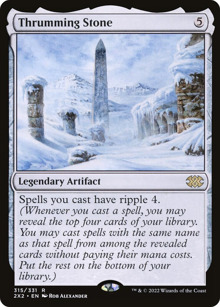 Thrumming Stone (315) (Double Masters 2022)