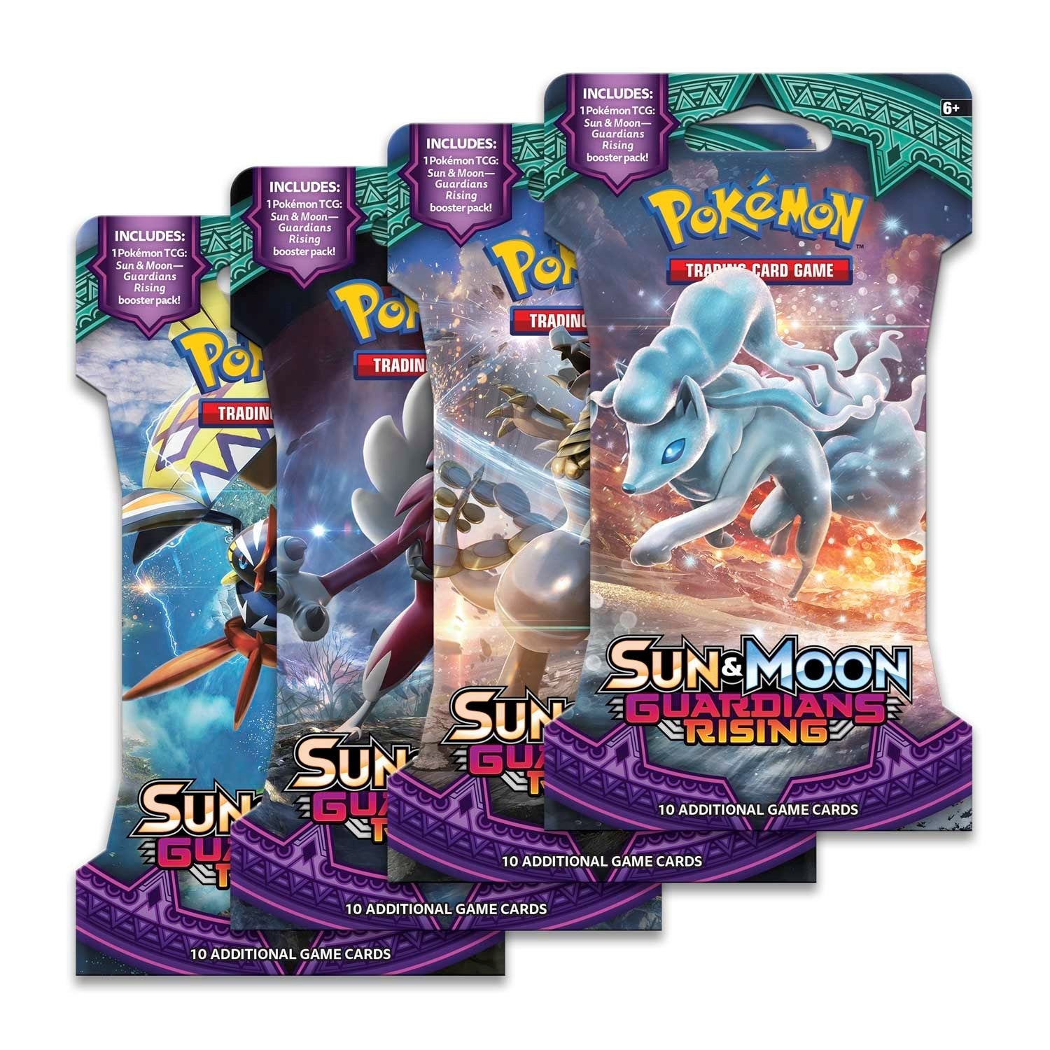 Image for Guardians Rising Booster Pack Art Bundle [Set of 5] - Pokemon