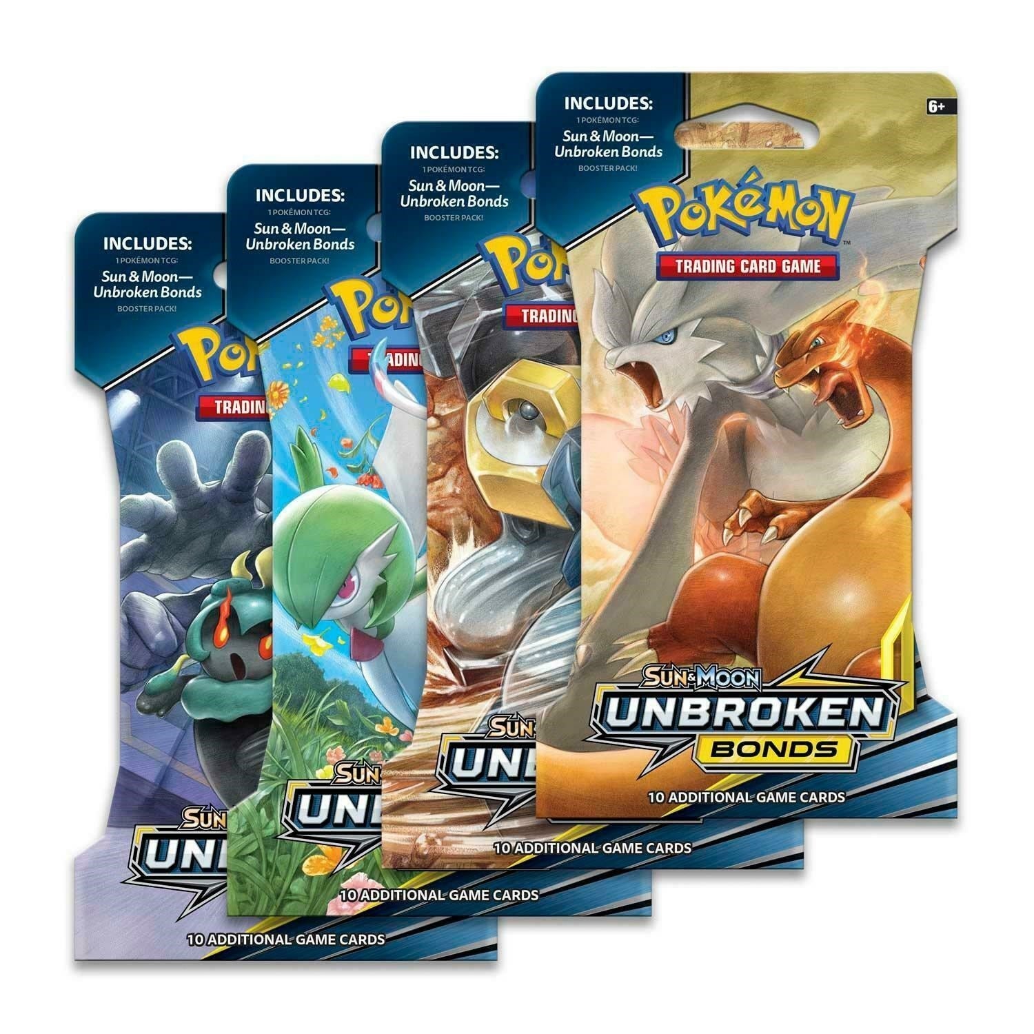 Image for Unbroken Bonds Sleeved Booster Pack Art Bundle [Set of 4] - Pokemon