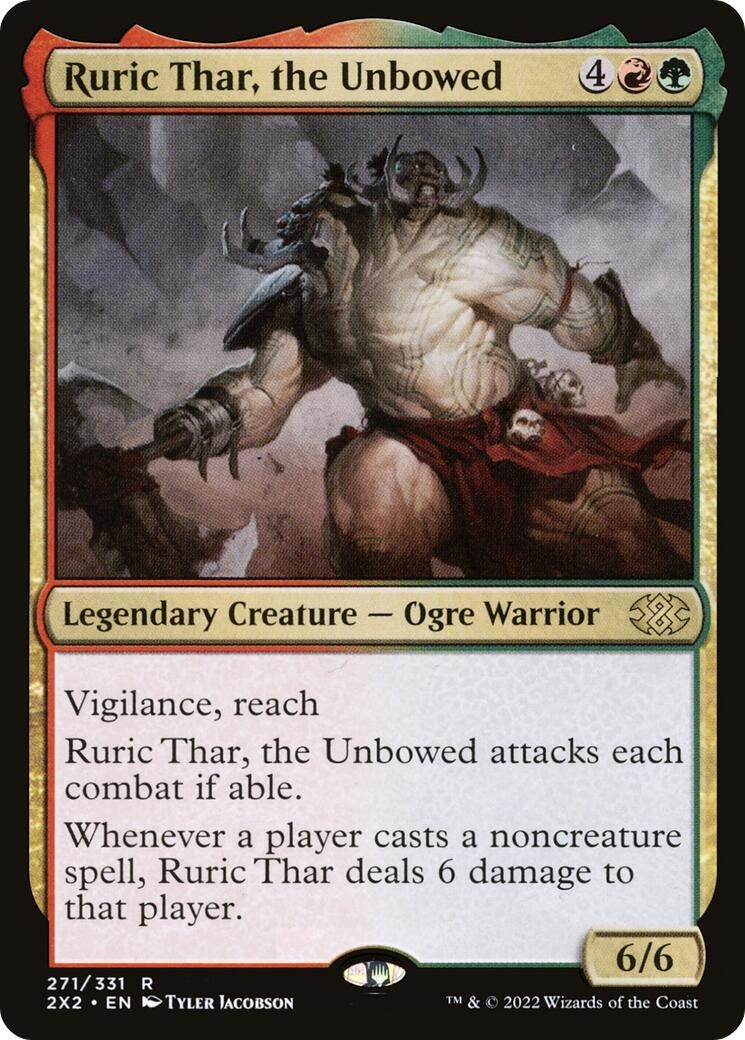 Ruric Thar, the Unbowed (271) (Double Masters 2022)