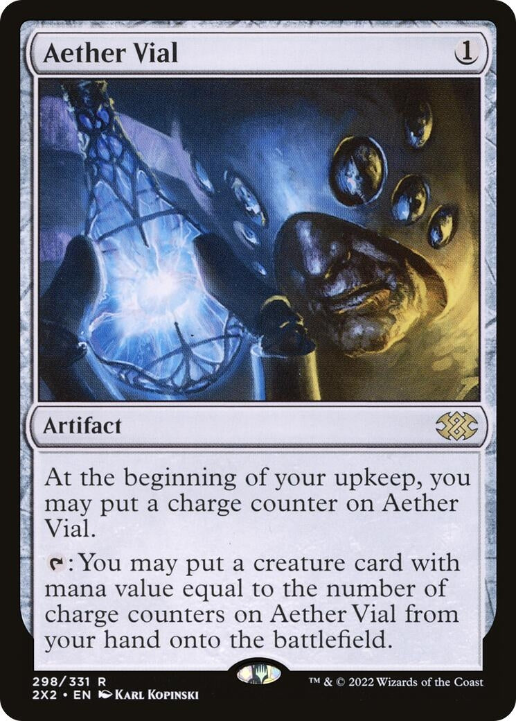 Aether Vial (298) (Double Masters 2022) - PokeBox USA
