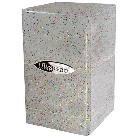 Image for Satin Tower - Glitter Clear - Deck Boxes