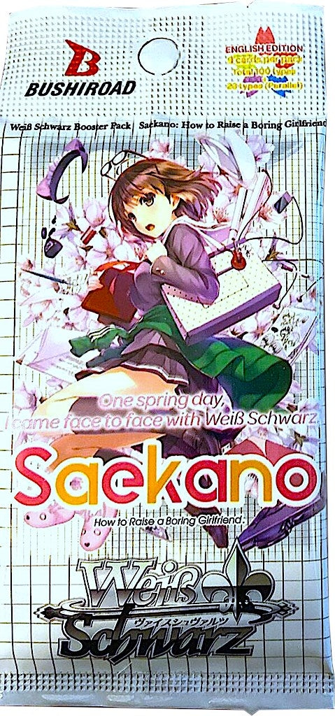 Image for Saekano: How to Raise a Boring Girlfriend Booster Pack - Weiss Schwarz