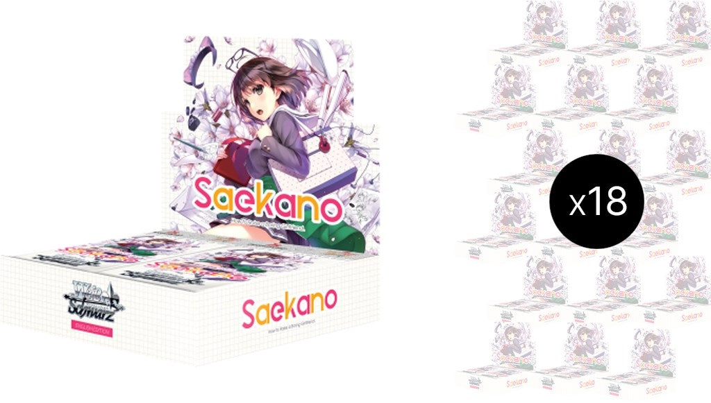 Image for Saekano: How to Raise a Boring Girlfriend Booster Box Case - Weiss Schwarz