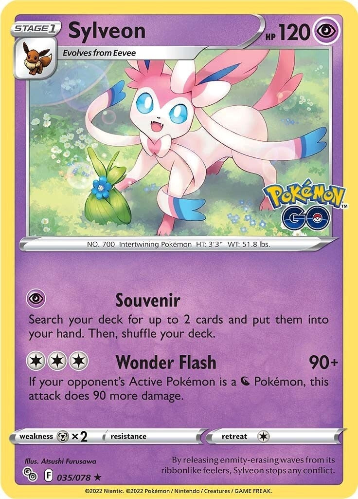 Image for Sylveon (035/078) (Pokemon GO) (PGO) - Pokemon