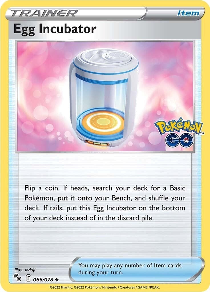 Image for Egg Incubator (066/078) (Pokemon GO) (PGO) - Pokemon