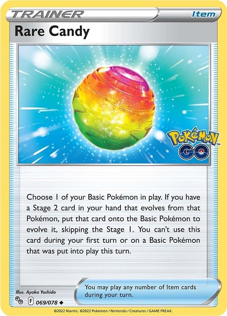 Image for Rare Candy (069/078) (Pokemon GO) (PGO) - Pokemon