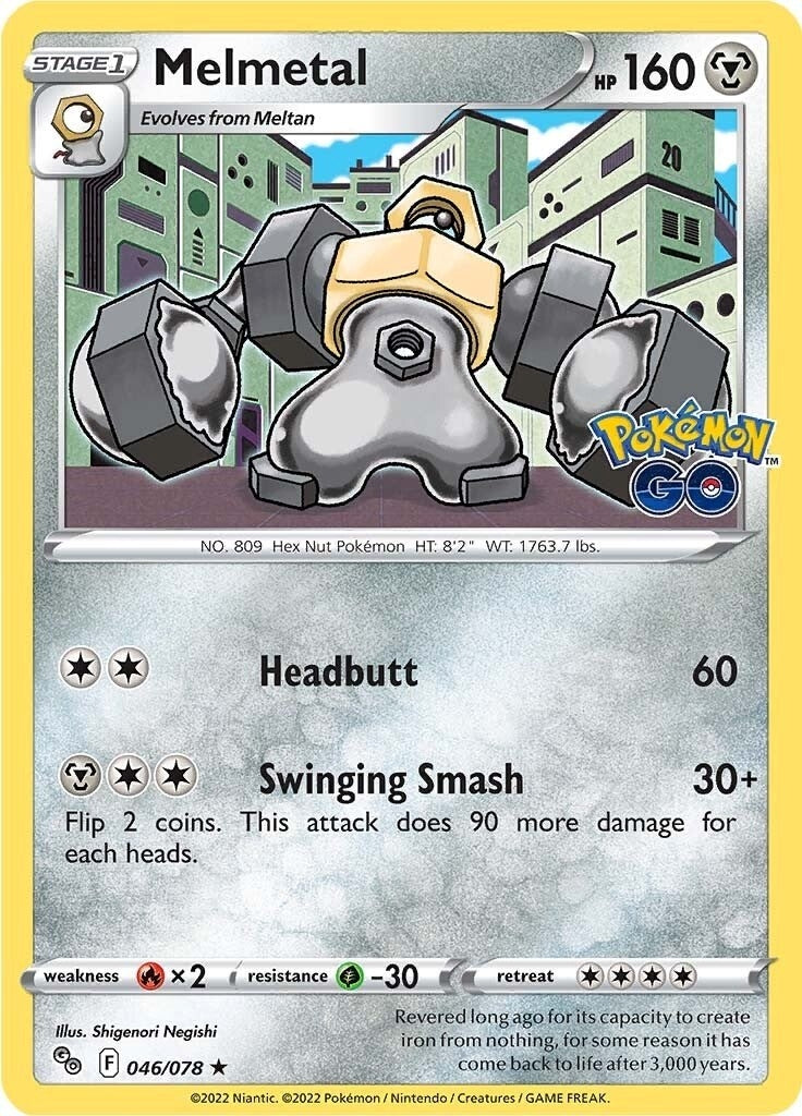 Image for Melmetal (046/078) (Pokemon GO) (PGO) - Pokemon