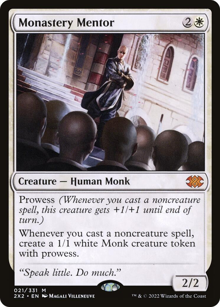 Monastery Mentor (21) (Double Masters 2022)