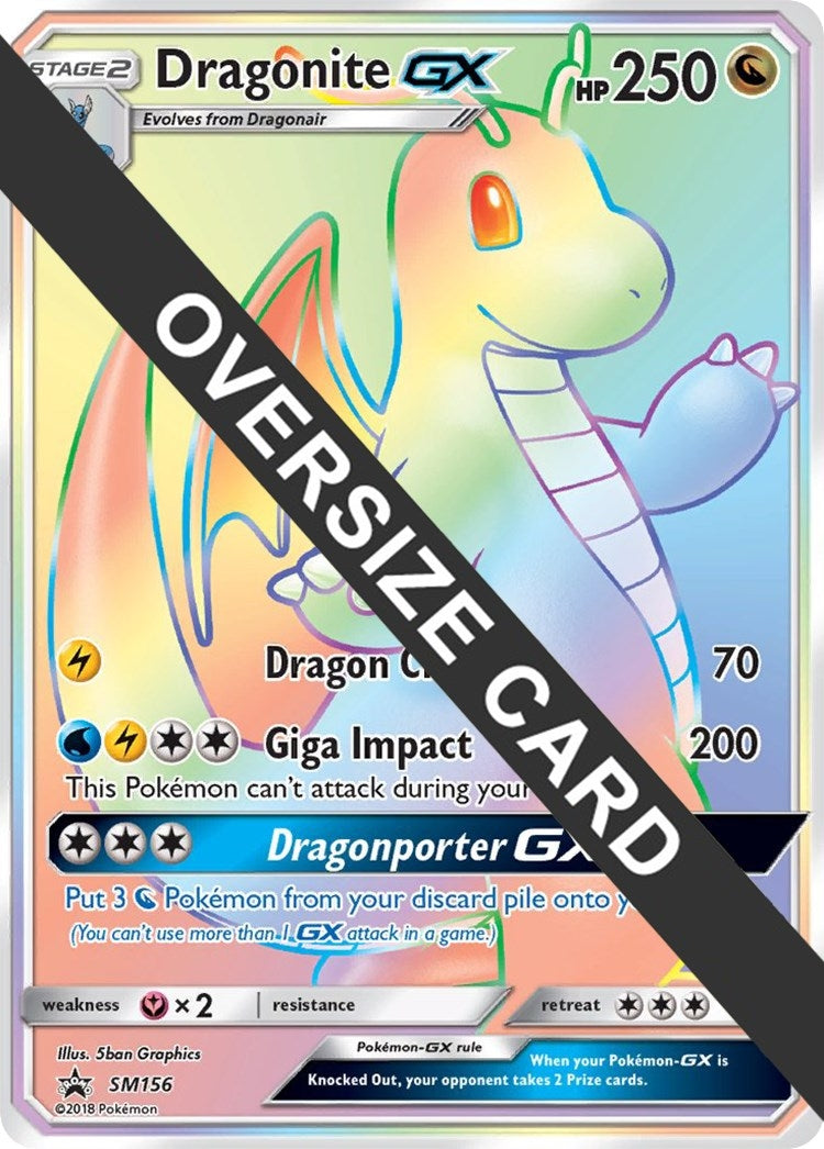 Image for Dragonite GX - SM156 (SM156) (Jumbo Cards) (PR) - Pokemon