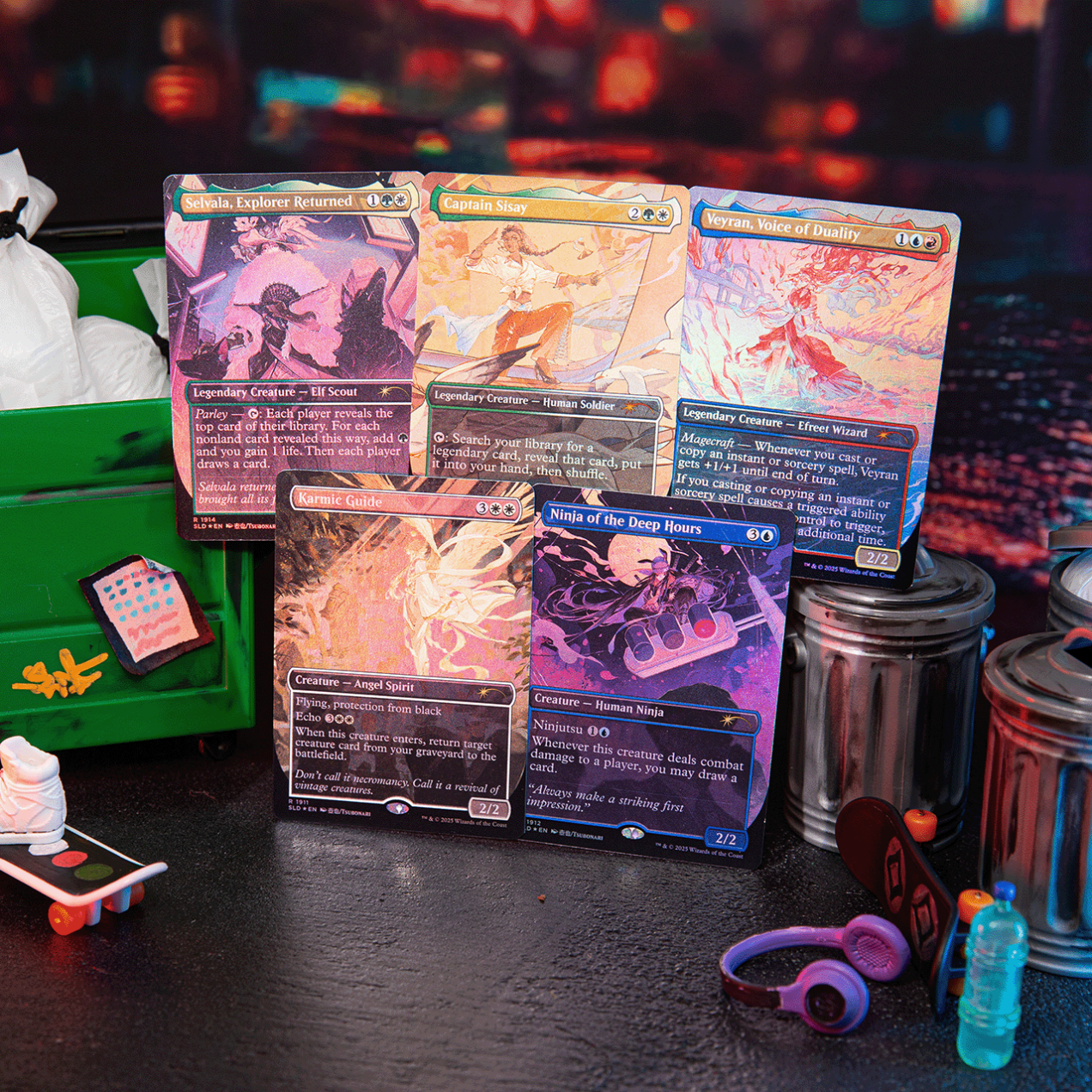 Magic The Gathering | Secret Lair: City Styles 2: Dressed to Kill - Rainbow Foil Edition