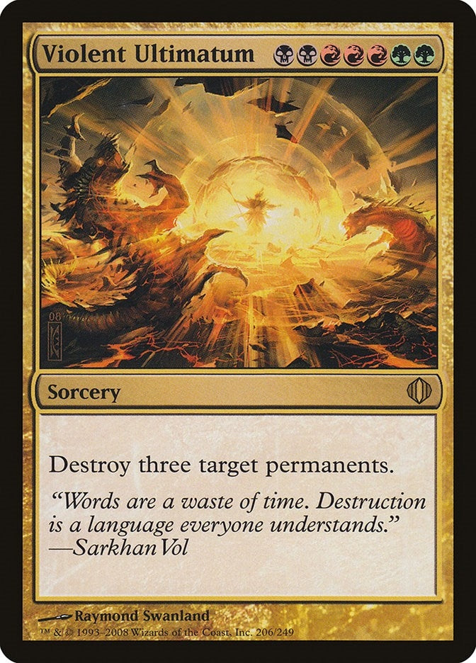 Violent Ultimatum (206) (Shards of Alara)
